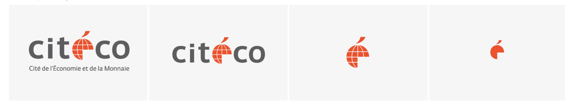 Variantes du logo de Citéco